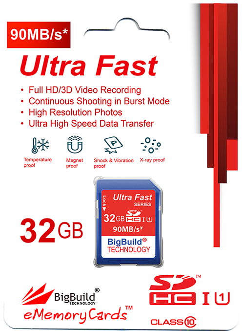 8GB to 64GB High-Speed SD Memory Cards for Canon EOS R6, R8, R50 Camera - Picture 7 of 9