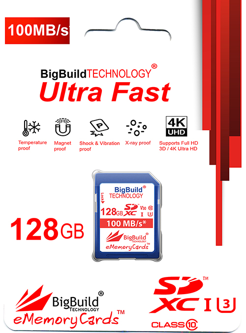16GB to 256GB Ultra Fast U3 SD Memory Cards for Canon EOS R6, R8, R50 Camera - Picture 11 of 13