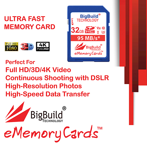 16GB to 256GB Ultra Fast U3 SD Memory Cards for Canon EOS R6, R8, R50 Camera - Picture 5 of 13